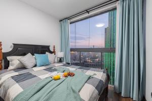 Postel nebo postele na pokoji v ubytování The View, Northbank