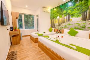 Μια τηλεόραση ή/και κέντρο ψυχαγωγίας στο Hanoi Grand Sun Hotel