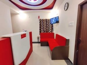 Posezení v ubytování Hotel O SERAA RESIDENCY