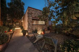 En have udenfor Apartamentos Rurales San Pedro