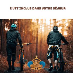 Jízda na kole v ubytování Ar Parc Bihan, vue mer! nebo okolí + 58 fotografií