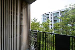 Μπαλκόνι ή βεράντα στο 4 mins walk to One Nimman & Maya Mall