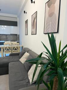 Posezení v ubytování Kutaisi Glow