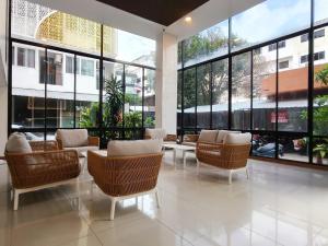 Χώρος καθιστικού στο Phuket Patong Buri Resort