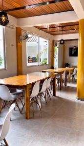 Μια τηλεόραση ή/και κέντρο ψυχαγωγίας στο Casa Mariana Hostel Boutique +40 φωτογραφίες