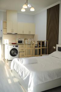 Kuchyň nebo kuchyňský kout v ubytování Despina Skyline