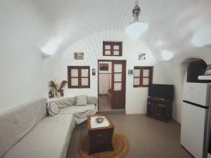 Kuchyň nebo kuchyňský kout v ubytování Santorini Breeze , Infinity Blue