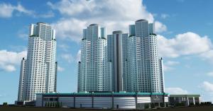 Το κτήριο όπου στεγάζεται  το διαμέρισμα