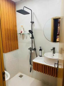 Koupelna v ubytování Homestay Vin2 + 6 fotografií