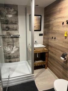 Ένα μπάνιο στο Víkendový dom pod Sidorovom