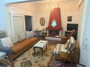 Χώρος καθιστικού στο Nota's Apartment