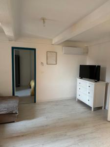 Μια τηλεόραση ή/και κέντρο ψυχαγωγίας στο Cozy appartement