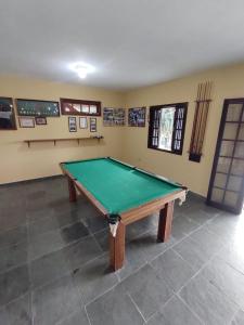 Biliár nebo kulečník v ubytování Chácara