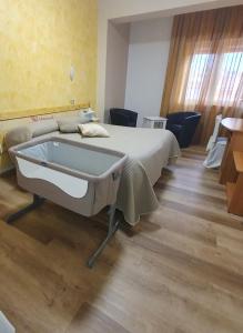 Χώρος καθιστικού στο Hotel Ristorante SUPERSONIK