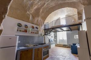 Kuchyň nebo kuchyňský kout v ubytování Casamata Matera