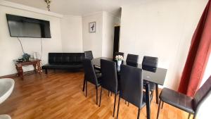 Posezení v ubytování D12-6 Depto vista al mar.