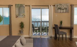 Posezení v ubytování Majestic Heights Bed & Breakfast