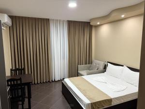 Postel nebo postele na pokoji v ubytování Kulla Resort