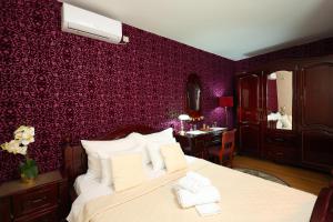 Postel nebo postele na pokoji v ubytování Guest House MK Star + 204 fotografií