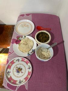 Jídlo v vily nebo okolí