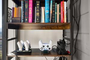 Knihovna v prázdninového domu