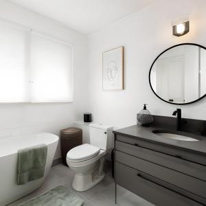 Koupelna v ubytování Riverside Stay + 3 fotografie