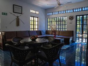 Χώρος καθιστικού στο villa campestre las palmas