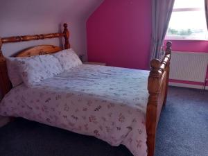 Postel nebo postele na pokoji v ubytování Nels home