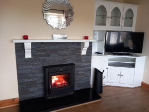 TV a/nebo společenská místnost v ubytování Nels home