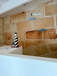 Koupelna v ubytování Caseta típica amb encant al Casc antic Ciutadella