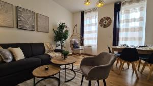 Posezení v ubytování Le Refuge by EasyEscale