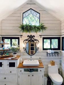 Phòng tắm tại Quinta Pavo Real By Acomodo