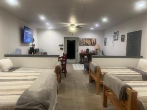 TV a/nebo společenská místnost v ubytování Redfish Bed and Bath + 10 fotografií