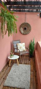 Posezení v ubytování Casa Central + 19 fotografií