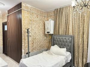 Voodi või voodid majutusasutuse Ayasofya suıtes apart otel toas