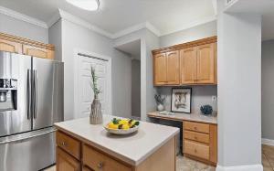 Kuchyň nebo kuchyňský kout v ubytování Cozy Three-Bedroom Oceanfront Apartment with Direct Beach Access