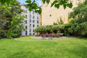 Κήπος έξω από το Charming studio apartment in the heart of Nørrebro, Copenhagen