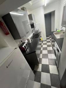 Køkken eller tekøkken på Heath lodge