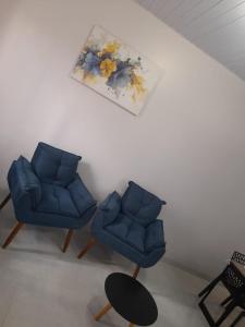 Χώρος καθιστικού στο Modern cozy, for 5 with air