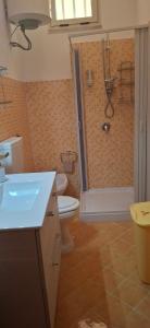 Koupelna v ubytování Villa Rosaria Triscina di Selinunte