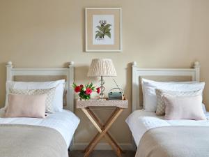 Postel nebo postele na pokoji v ubytování Lockton