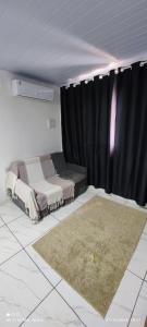 Χώρος καθιστικού στο Kitnet