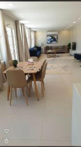 Posezení v ubytování شاليه المزرعة