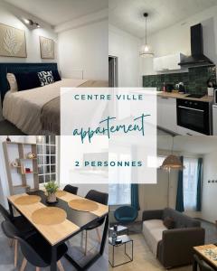 Η κουζίνα ή μικρή κουζίνα στο Le clair de lune