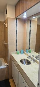 Koupelna v ubytování Lo de Chicho