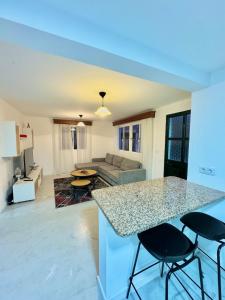 Posezení v ubytování ByStreetHouse + 3 fotografie