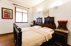 Postel nebo postele na pokoji v ubytování Salaš 137