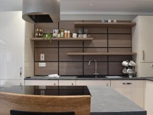 Kuchyň nebo kuchyňský kout v ubytování Lakeview Lodge