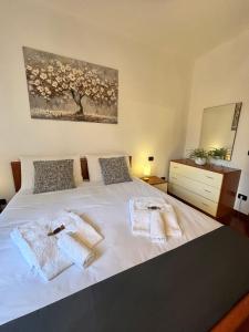 Ένα ή περισσότερα κρεβάτια σε δωμάτιο στο B&B Silvy