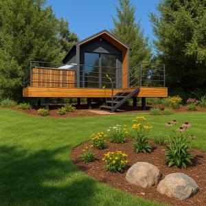 Zahrada ubytování DenHills